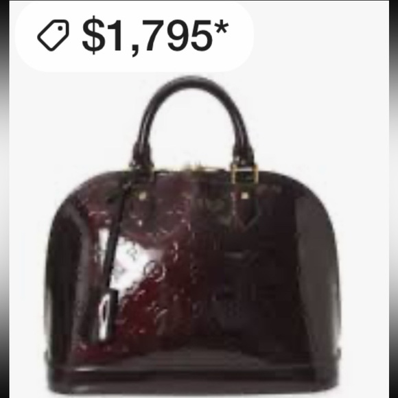 Authentic Louis Vuitton alma voyage vernis bag - Picture 15 of 16